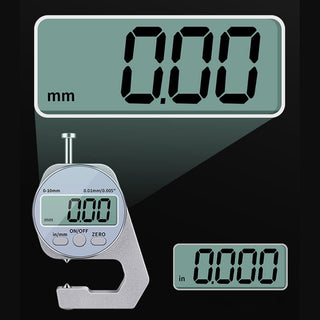 Saker Mini Digital Thickness Gauge