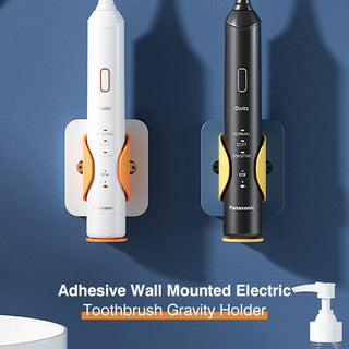 Adhesive Wall Mounted Electric Toothbrush Gravity Holder