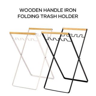 SAKER® Portable Foldable Trash Bag Holder