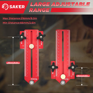 SAKER Thin Rip Jig Table Saw Jig Guide