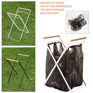 SAKER® Portable Foldable Trash Bag Holder