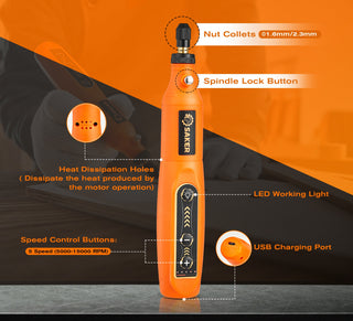 SAKER® Rotary Tool Kit