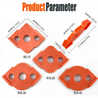 SAKER® Radius Jig Router Templates