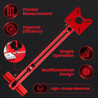 Saker 4 in 1 Router Milling Groove Bracket