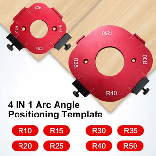 SAKER® 4 In 1 Arc Angle Positioning Template