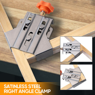 SAKER® Stainless Steel Right Angles Clamp