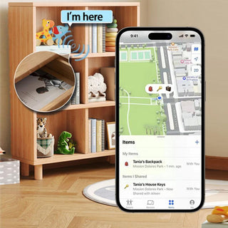 Security Tag - Find My Tracker, Saker GPS Trackerfor Kids Hidden 2 Pack, Bluetooth Tracker Workswith Apple Find My (ioS only),Waterproof, LostMode, No Monthly Fee, Suitable for Children,Elderly, Pets