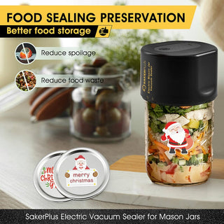 SAKER® Electric Vacuum Sealer For Mason Jars UK