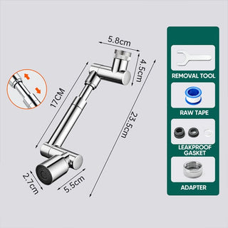 SAKER® 1440° Large-Angle Rotating Splash Filter Faucet