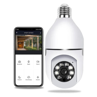 SAKER® Wireless Wifi Light Bulb Camera Security Camera