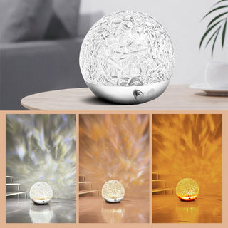 SAKER® Water Wave Dynamic Projection Atmosphere Lamp