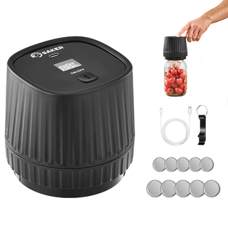 Saker Electric Mason Jar Vacuum Sealer Kit