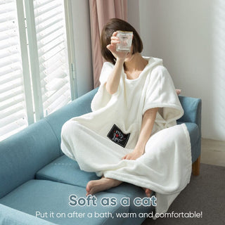 SAKER® Plush Soft Robe