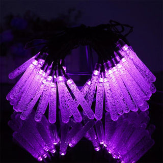 Saker Solar Power Colorful LED String Lights