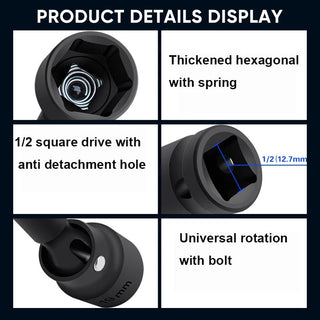 SAKER® 1/2in Universal Socket Extension Bar