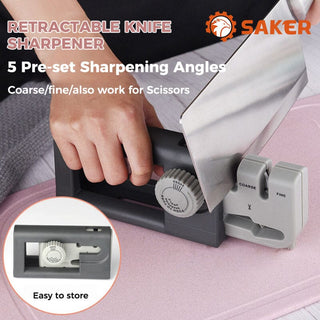 SAKER® Retractable Knife Sharpening