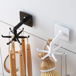 Kitchen Utensil Hanger with 6 Hooks