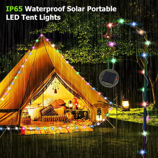 SAKER® Solar Camping String Lights