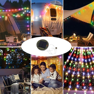 SAKER® Solar Camping String Lights