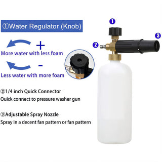 Saker Foam Cannon Dual Connector Accessory