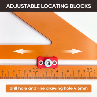 SAKER® Positioning Triangle Ruler