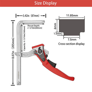 SAKER® Ratcheting Table Clamp