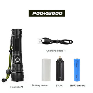 SAKER® Zoomable Flashlight