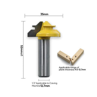 SAKER® 45°Lock Miter Router Bit