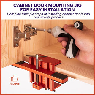 SAKER® Cabinet Door Mounting Jig