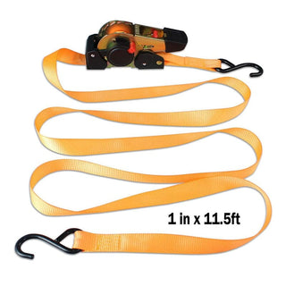 Saker Retractable Ratchet Straps