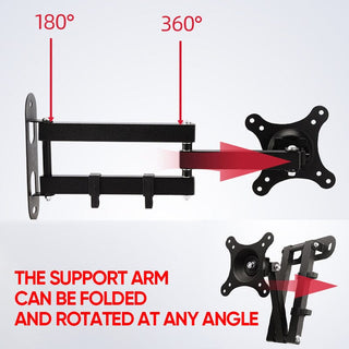 SAKER® Full Motion TV Wall Mount