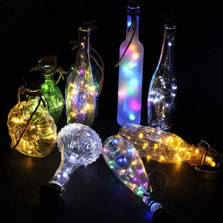 LED bottle light cork night light DIY deco gift