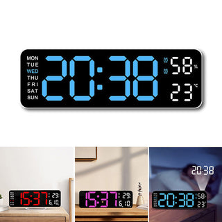 Saker Upgraded Digital Wall Clock Large Display