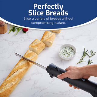 SAKER® Cordless Rechargeable Easy-Slice Electric Knife