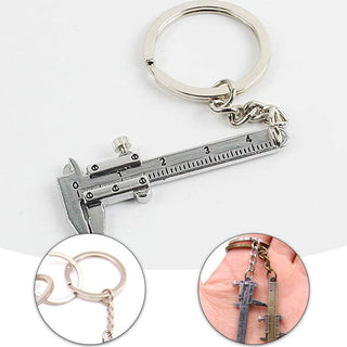 Mini Vernier Caliper Keychain