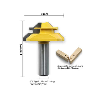 SAKER® 45°Lock Miter Router Bit