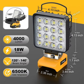 SAKER® Cordless LED Work Light