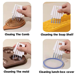 Cup Lid Bendable Cleaning Brush