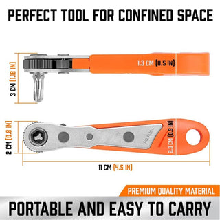 SAKER® Mini Ratchet Wrench