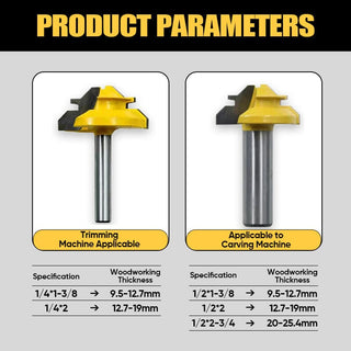 SAKER® 45°Lock Miter Router Bit