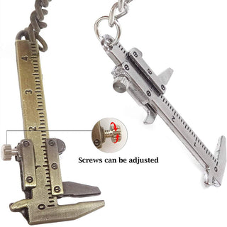 Mini Vernier Caliper Keychain