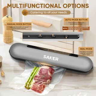 SAKER® Vacuum Sealer Machine