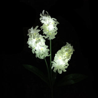 Solar Powered Hyacinth Flower Light