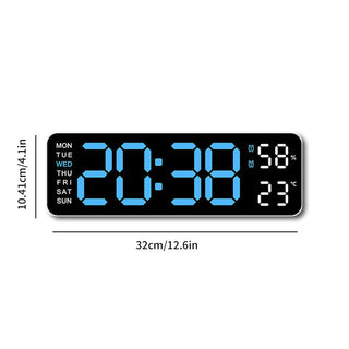 Saker Upgraded Digital Wall Clock Large Display