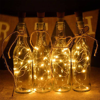 LED bottle light cork night light DIY deco gift