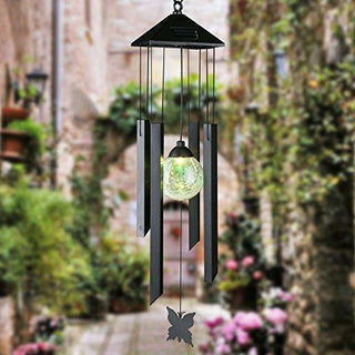 SAKER® Solar Powered Metal Wind Chime