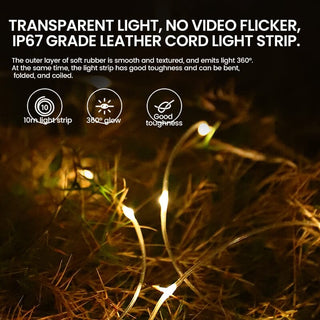 SAKER® String Lights for Camping