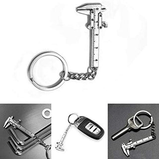 Mini Vernier Caliper Keychain