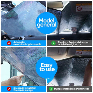 SAKER® Retractable Automatic Sunshade for Car