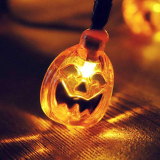 Solar 3D Little Pumpkins String Lights